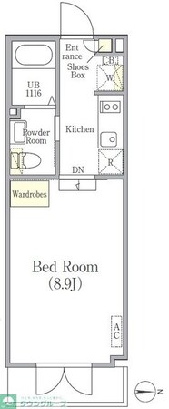 LAPiS南麻布の物件間取画像